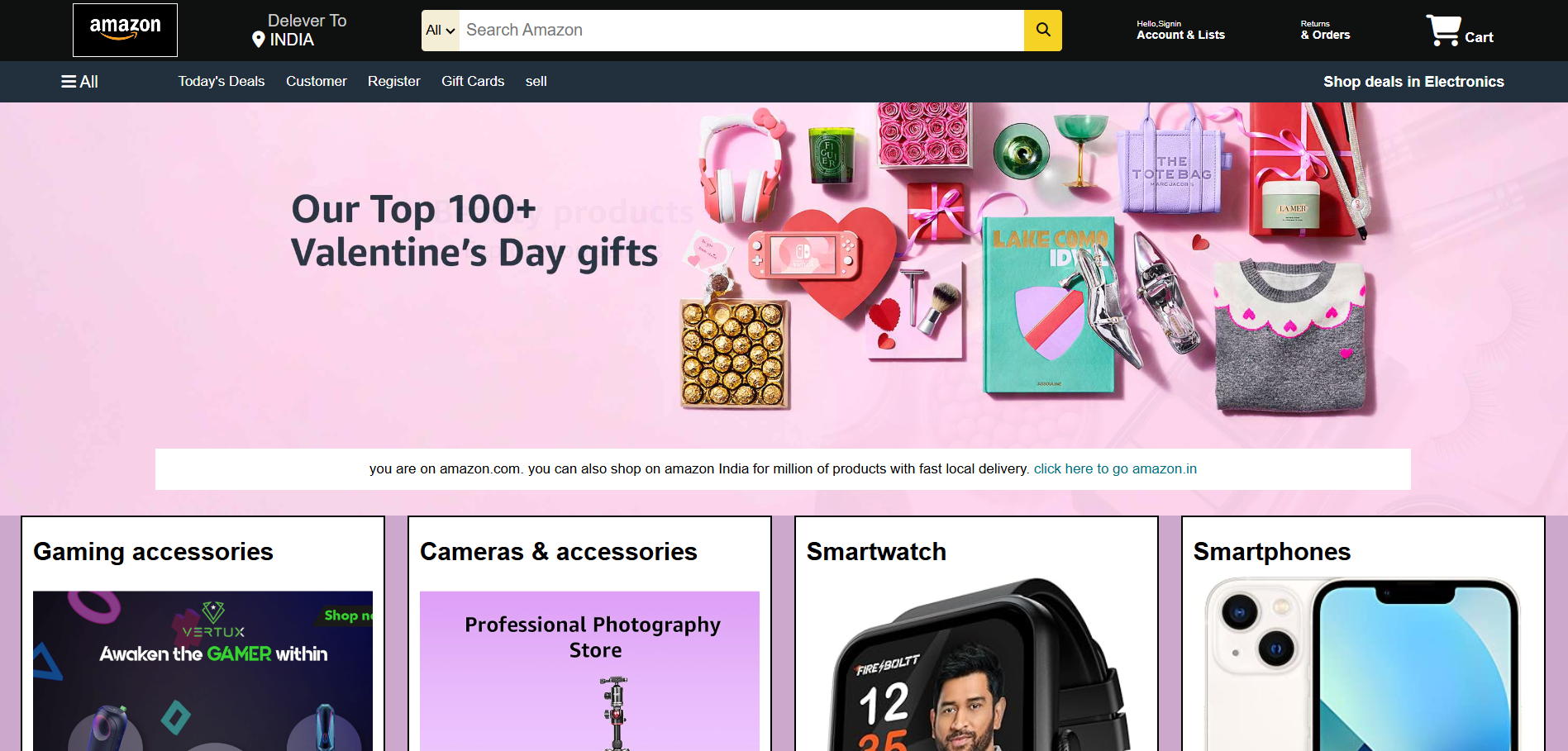 Amazon clone preview